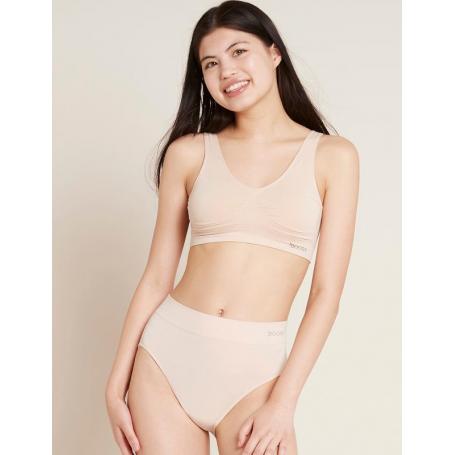 Padded shaper crop BH blush L van Boody