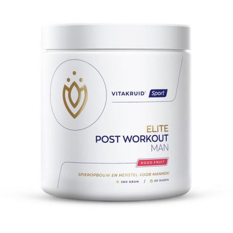 Vitakruid Elite post workout man BCAA 4:1:1 & elektrolyten (360 gram) van Vitakruid