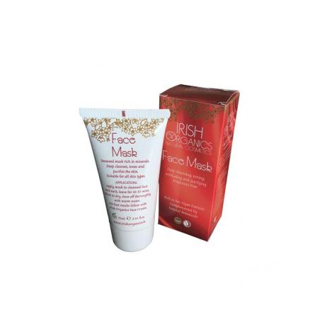 Gezichtsmasker zeewier parfumvrij bio van Irish Organics