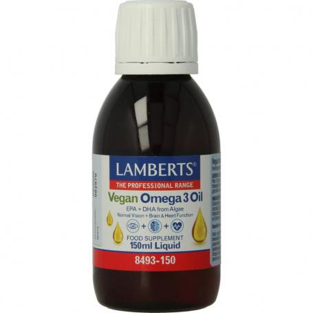 Vegan omega 3 olie van Lamberts