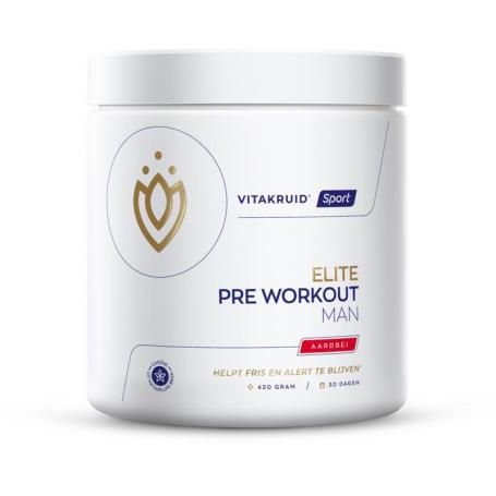 Vitakruid Elite pre workout man (420 gram) van Vitakruid