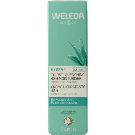 Hydra+ 48h gezichtscreme hydraterende van Weleda