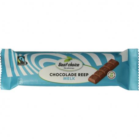 Chocolade reep melk zonder toegevoegd suiker van Bountiful