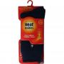 Ladies original socks 37-42 navy blue van Heat Holders