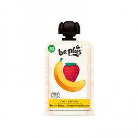 Knijpfruit 100% apple pear apricot bio van Beplus
