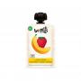 Knijpfruit 100% strawberry banana bio van Beplus