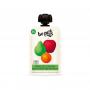 Knijpfruit 100% apple pear apricot bio van Beplus