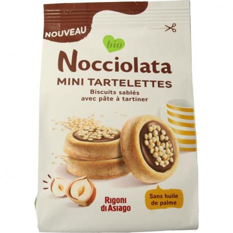 Nocciolata tartlets bio van Nocciolata