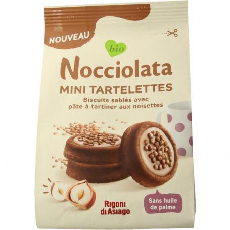 Nocciolata bianca tartlets bio van Nocciolata