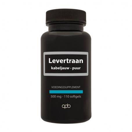Levertraan kabeljauw puur 500mg van Apb Holland
