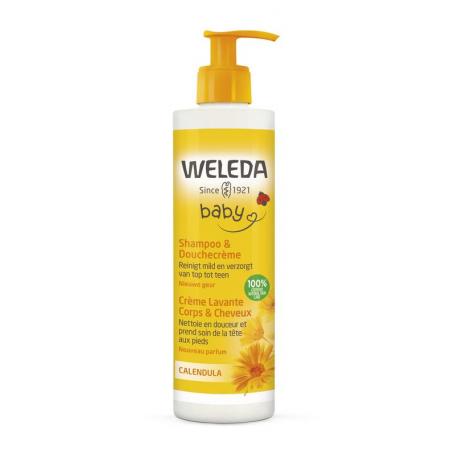 Calendula shampoo & douchecreme bio van Weleda
