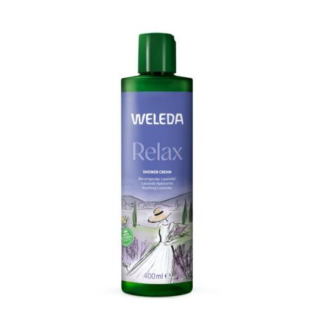 Relax douchecreme lavendel bio van Weleda