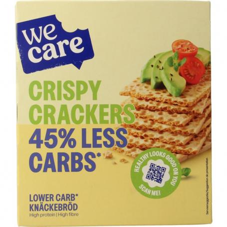Lower kcal/carb crispy crackers van Wecare