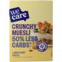 Lower kcal/carb crunchy muesli van Wecare