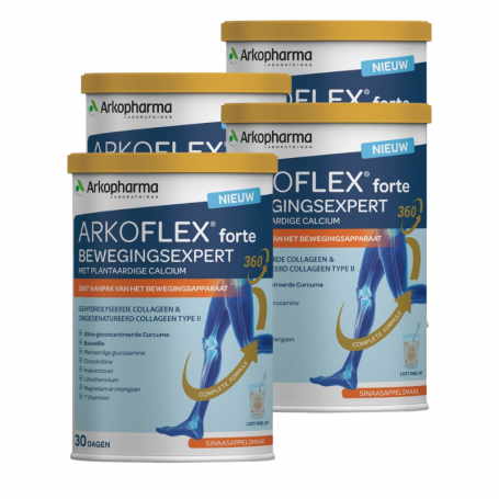 4x Arkoflex forte poeder (390 gram) van Arkopharma
