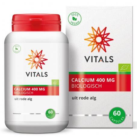Vitals Calcium 400mg bio (60 capsules) van Vitals