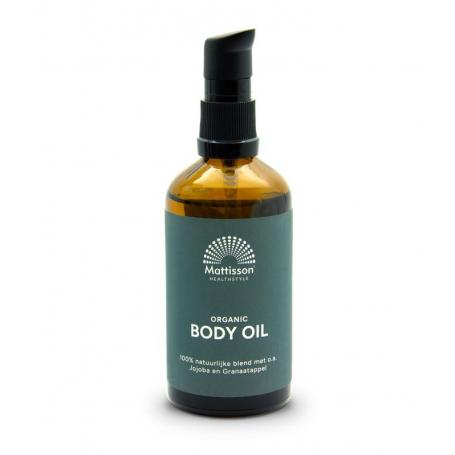 Organic body oil bio van Mattisson
