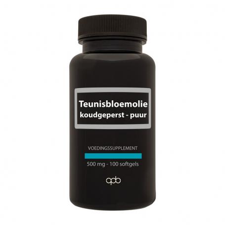 Teunisbloemolie koudgeperst puur 500mg van Apb Holland