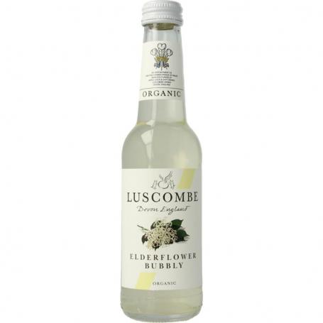 Wild elderflower bubbly bio van Luscombe