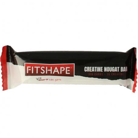 Creatine nougat bar van Fitshape
