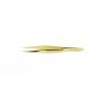 Pincet 8 cm verguld spits 424-G van Malteser