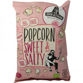 Popcorn sweet & salty pink bio
