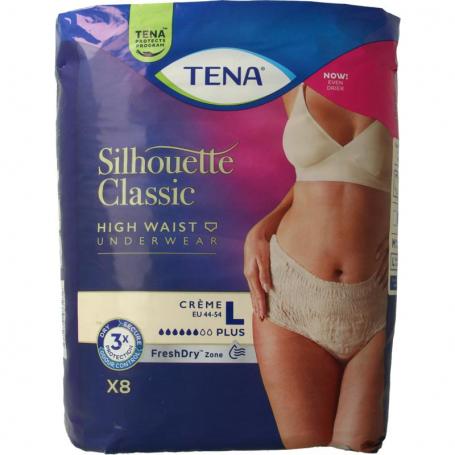 Silhouet plus high waist creme L van Tena