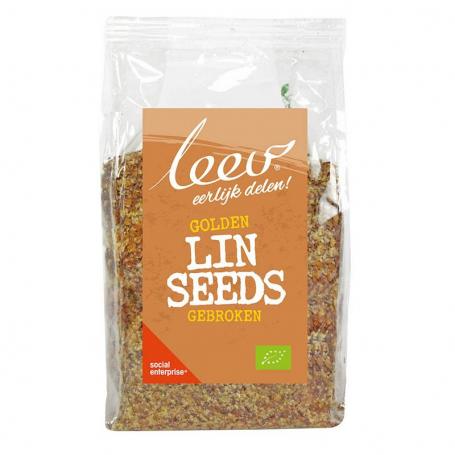 Gouden lijnzaad gebroken bio van Leev