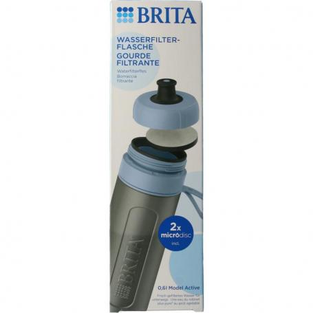 Waterfles active donkerblauw van Brita