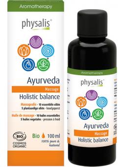 Massageolie total relax bio van Physalis