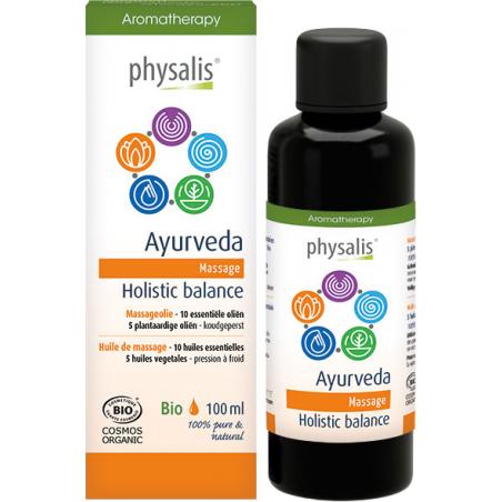 Massageolie ayurveda bio van Physalis