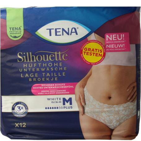 Silhouette plus low waist wit M van Tena