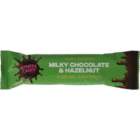 Milky chocolate & hazelnut van Fitness Candy