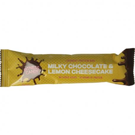 Milky chocolate & lemon cheesecake van Fitness Candy