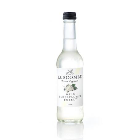 Wild elderflower bubbly bio van Luscombe