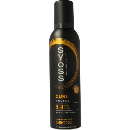 Mousse curl control van Syoss