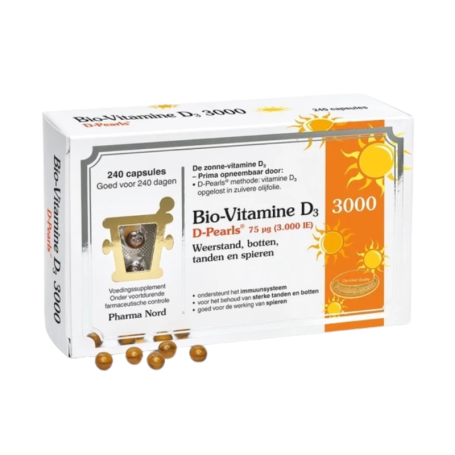 Pharma Nord Bio-vitamine D3 75 mcg (240 capsules) van Pharma Nord