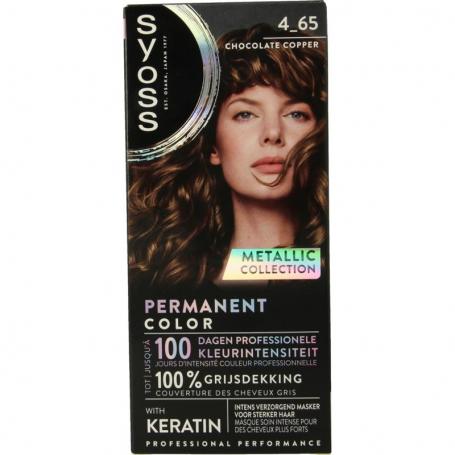 Metallics 4-65 chocolate copper van Syoss