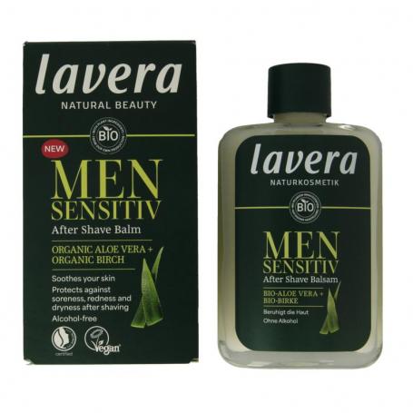 Men sensitiv aftershave balm bio van Lavera