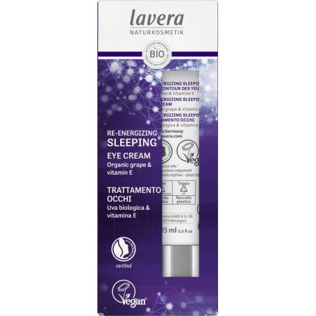 Re-Energizing sleeping eye cream bio van Lavera