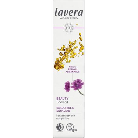 Body oil beauty bio van Lavera