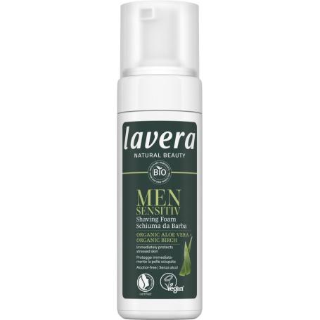 Men sensitiv shaving foam bio van Lavera