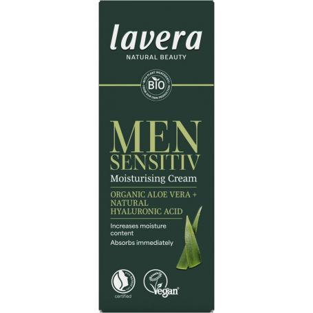 Men sensitiv moisturizing cream bio van Lavera