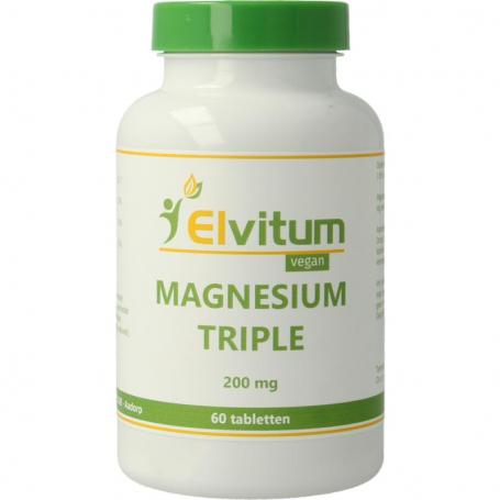 Magnesium triple 200mg van Elvitum