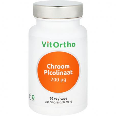 Chroom picolinaat 200mcg van Vitortho