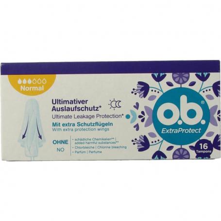Tampons extra protect normal van OB