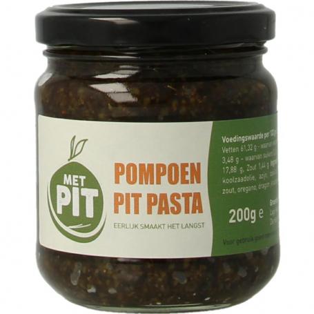 Pompoenpit pasta van Met Pit