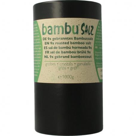 Bamboezout grof 9x gebrand van Bambu Salz