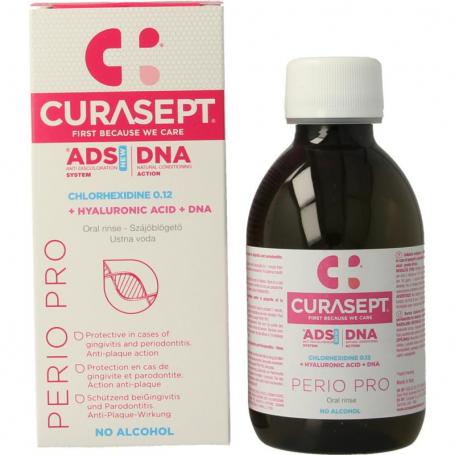 ADS DNA Perio Pro CHX 0,12% + HA mondspoelmiddel van Curasept