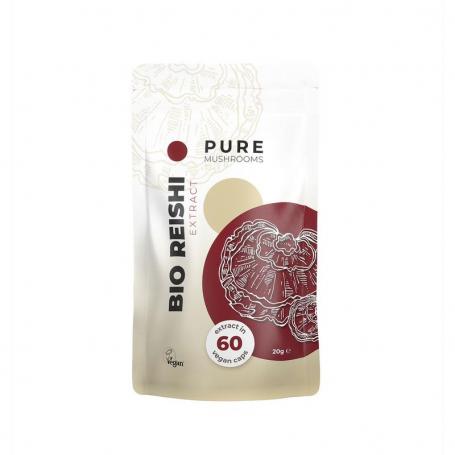 Reishi paddenstoel extract bio van Pure Mushrooms